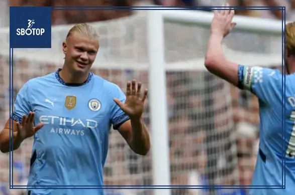 SBOTOP: Erling Haaland buồn bã khi Kevin De Bruyne rời Man City cuối mùa nàySBOTOP:
