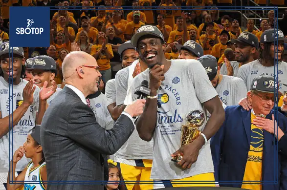 SBOTOP: Pascal Siakam xúc động khi nhận danh hiệu MVP chung kết miền Đông NBA