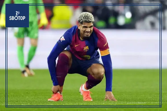 SBOTOP: Barcelona sẵn sàng chia tay Ronald Araujo nếu phong độ tiếp tục sa sút