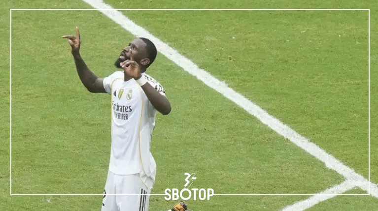 SBOTOP: Sốc lớn! Antonio Rüdiger chấn thương nghỉ 2,5 tháng, Real Madrid lao đao