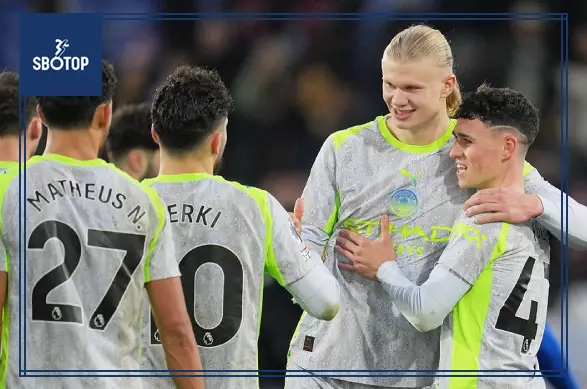 SBOTOP: Haaland Hóa Quái Vật, Cherki và Foden Bùng Nổ Rực Lửa