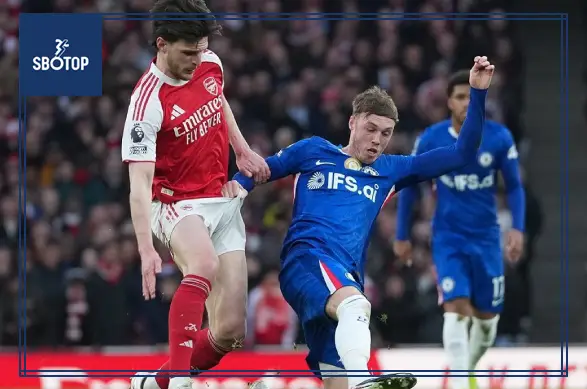 SBOTOP: Arsenal đánh bại Chelsea, Arteta lo lắng về tình trạng của Declan Rice