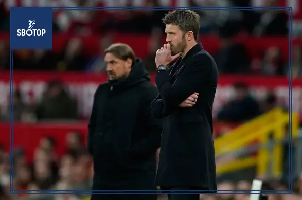 SBOTOP MU vs Leeds: Kỷ lục 45 năm bị chấm dứt, Carrick nổi giận vì thẻ đỏ của Lisandro Martinez