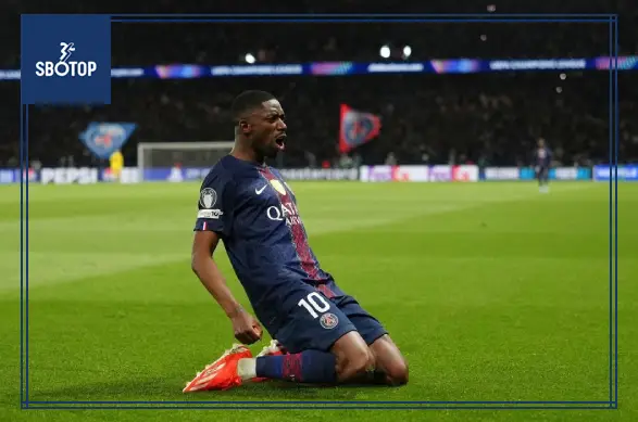 SBOTOP Ngôi Sao Sáng Nhất Trận PSG vs Bayern_ Ousmane Dembele Tỏa Sáng Rực Rỡ