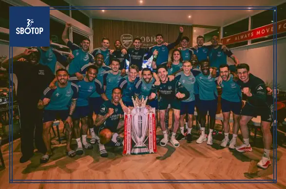 SBOTOP: Declan Rice Gây Chú Ý Với Phản Ứng Lạnh Lùng Sau Khi Arsenal Vô Địch Premier League