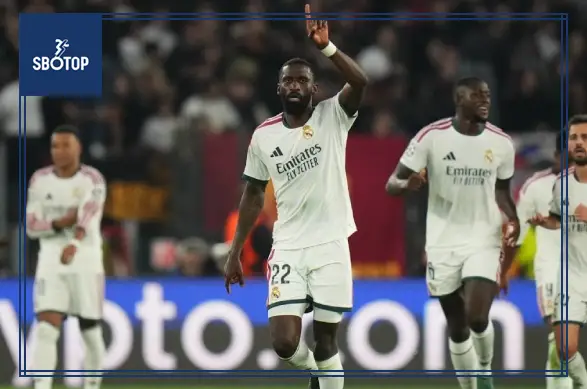 SBOTOP Antonio Rudiger: Hậu Vệ Real Madrid Tỏa Sáng Tại Champions League